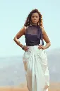 pleated satin SKIRT 3.webp