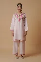 Kashmiri Aari Work Cotton Kurta Set.webp