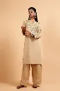 Chikankari Kurta Set in Satin Silk.webp