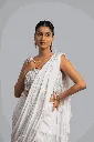 Draped Saree Set with Embellished Cape Blouse 2.webp