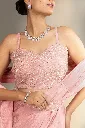 Blush Pink Pre-Draped Saree Set 3.webp