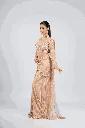 Champagne Gold Hand-Embellished Saree Set 2.webp
