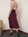 A-line Skirt - Wine 3.webp