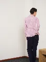 Cotton Striped Fitted Shirt - Lavender 3.webp