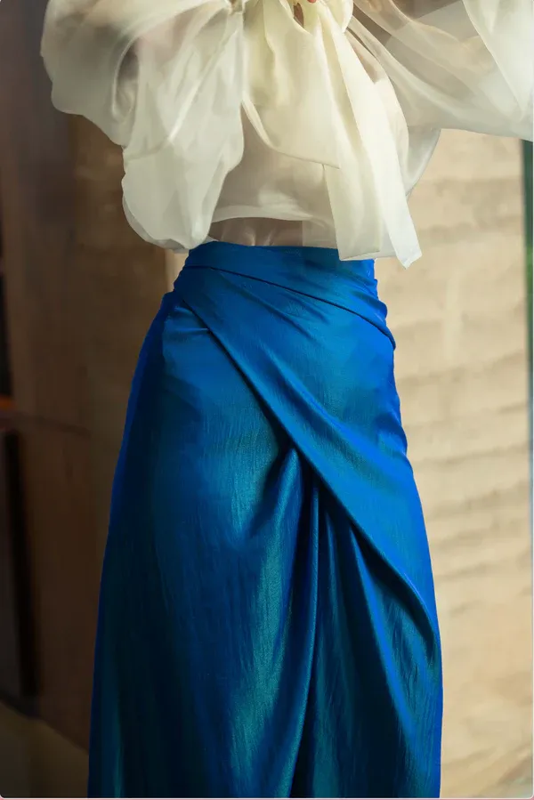 Wrap Skirt Ultramarine