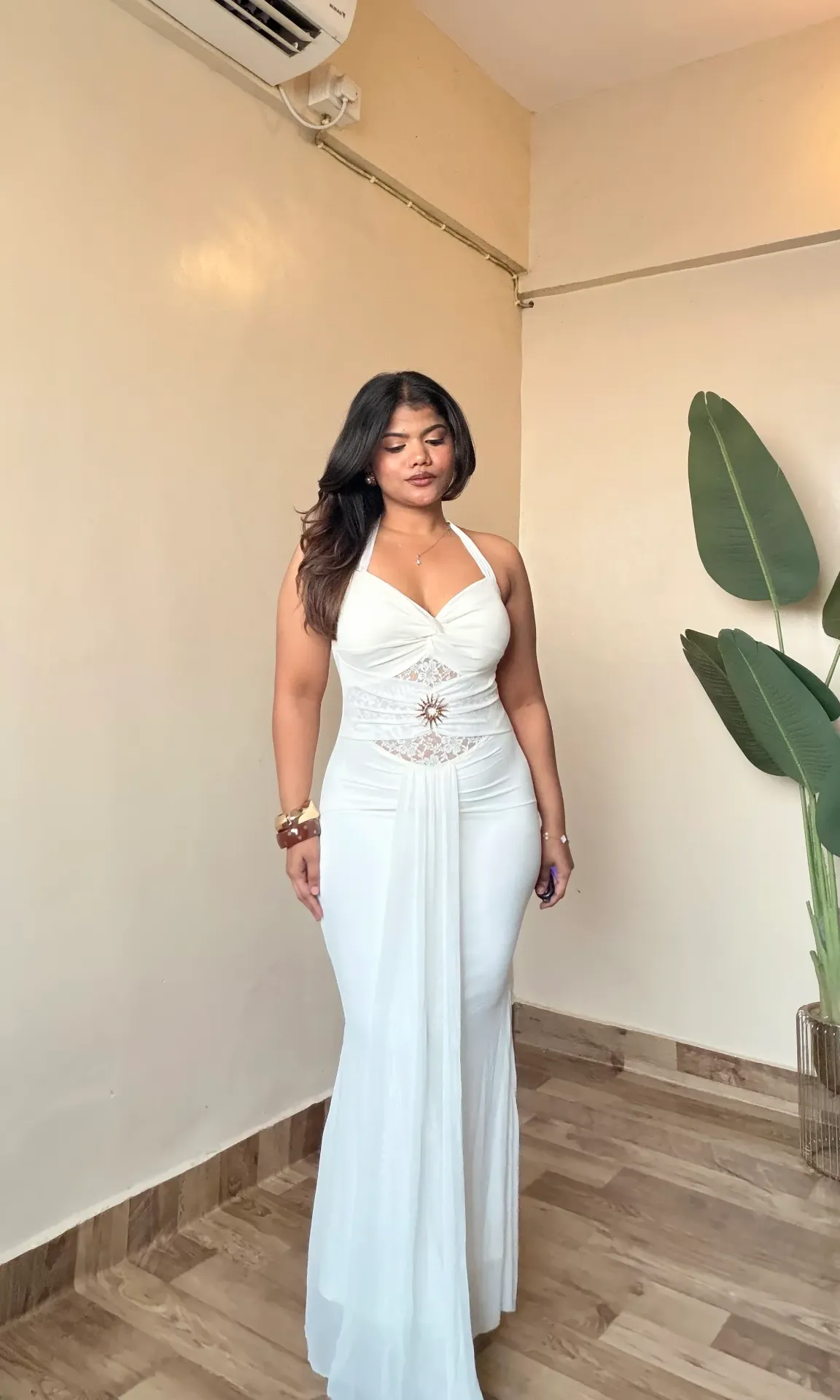 Halter Neck Mermaid Dress