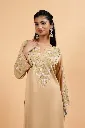 Chikankari Kurta Set in Satin Silk